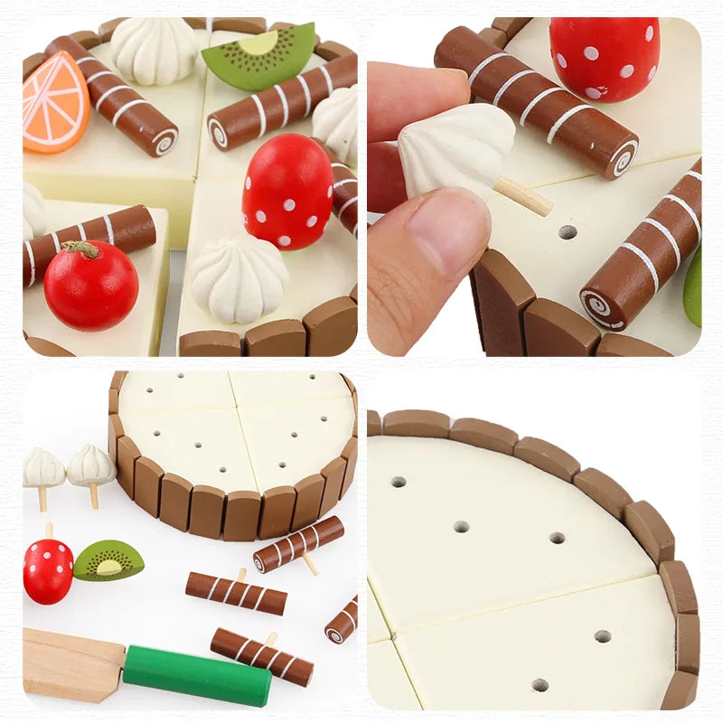 Wooden Cooking Set Toy - Montessori Baby Toys